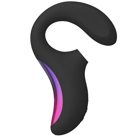 Enigma Doppelsaug-Stimulationsmassager Schwarz
