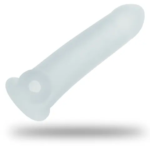 Kleine Penis- und Hodenabdeckung aus Silikon