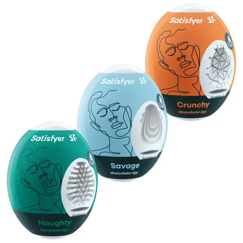 3 Masturbator Eier Naughty, Savage & Crunchy