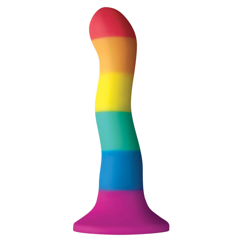 LGBT Flagge Dildo Welle 17 cm