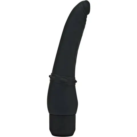 Klassischer Glattvibrator Schwarz