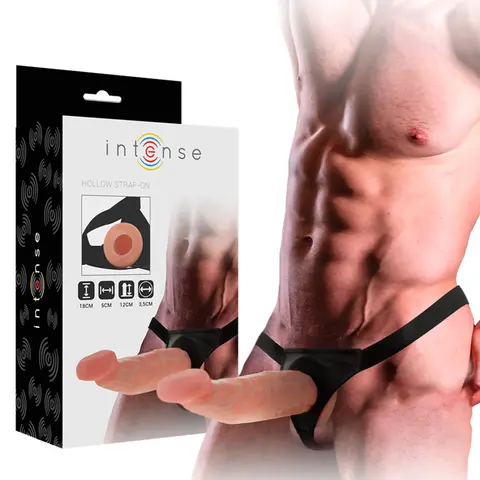 Hohlgeschirr mit Dildo 18 x 3,5 cm