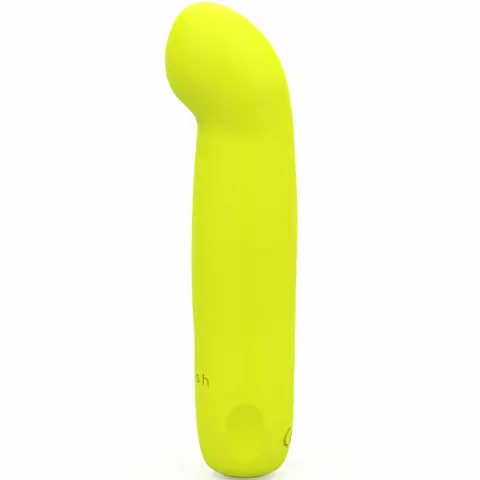Bcute Curve Infinite Klassischer Wiederaufladbarer Silikonvibrator Gelb