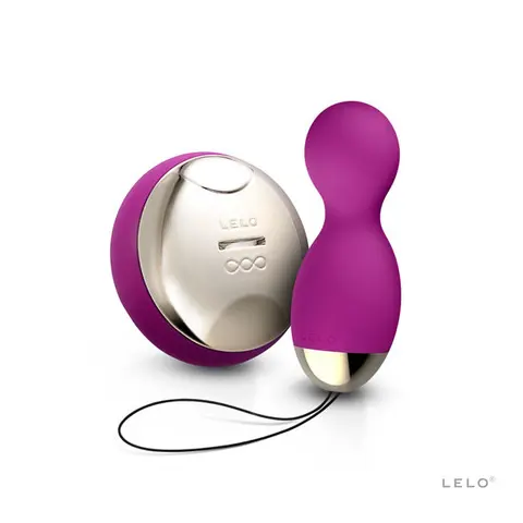 Abzeichen Hula-Blle Deep Rose
