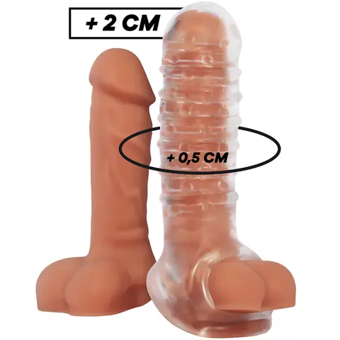 Penisverlängerung und Hülle V15 Transparent