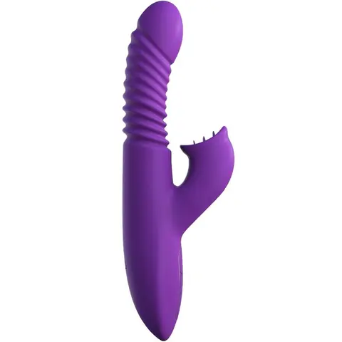 Klitoris-Stimulator mit Wärme-Oszillations- und Violett-Vibrationsfunktion