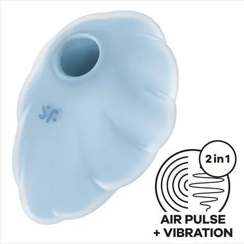 Cloud Dancer Blue Air Pulse Vibrator