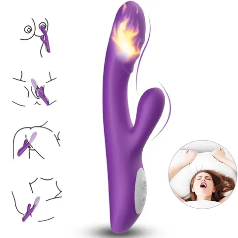Spark Vibrator Wärmeeffekt Lila