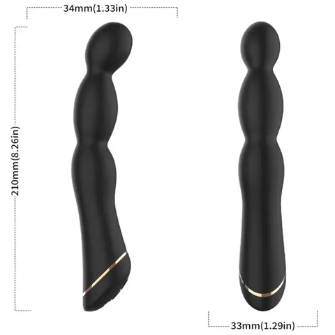Bambu Vibrator Einstellbar Schwarz