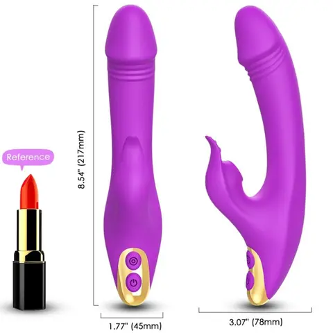 Love Clitoris & G-Spot Suction Violett