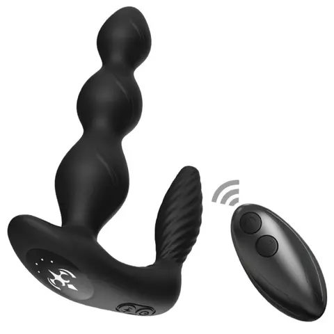 Manfun Vibrator & Stimulator Anal Plug Fernbedienung Schwarz