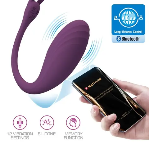 Pretty Love - Catalina Vibrator App Fernbedienung Lila