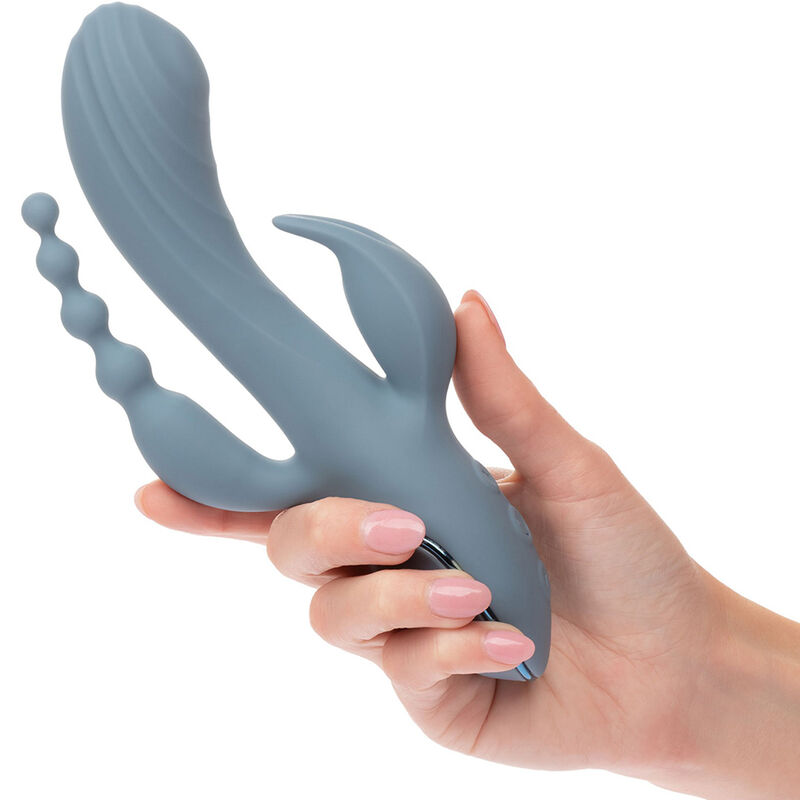 Vibrator Triple Ecstasy Grau