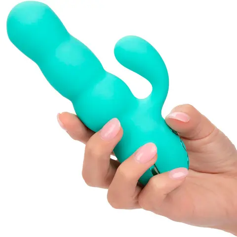 Del Mar Diva Vibrator Rabbir Aqua Grün von California Dreaming