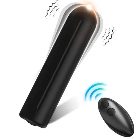 Warhead Vibrator Bullet Fernbedienung Schwarz 2 cm X 8,8 cm
