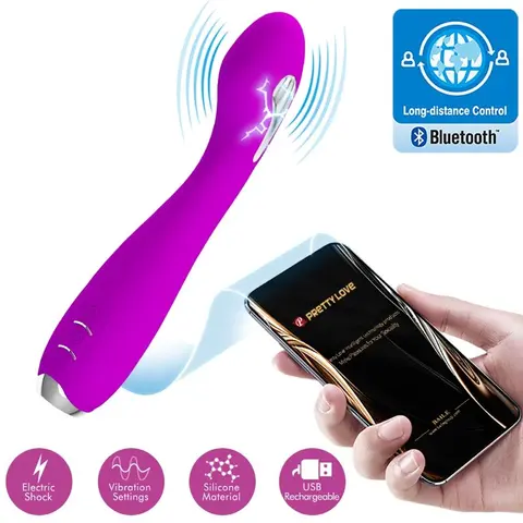Pretty Love - Hector Elektroschock-Vibrator Kostenlose App Violett