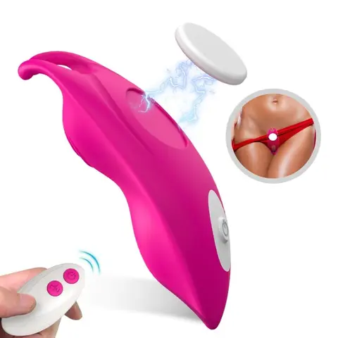 Honeybee Tragbares Höschen Vibrator G-Spot Fernbedienung Fuchsia