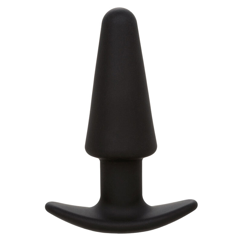 Rock Bottom Tapered Anal Plug 10 Vibraciones Silikon Schwarz