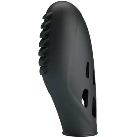 Pretty Love - Gilo Silikon-Fingervibrator Schwarz