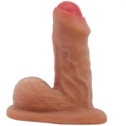 Pretty Love - Warnell Ultra Realistischer und Elastischer Dildo 9,5 cm Mulato
