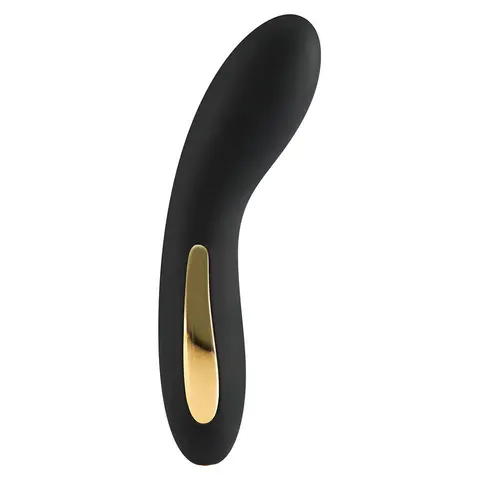 Schwarzer Vibrator mit Leuchtendem Licht