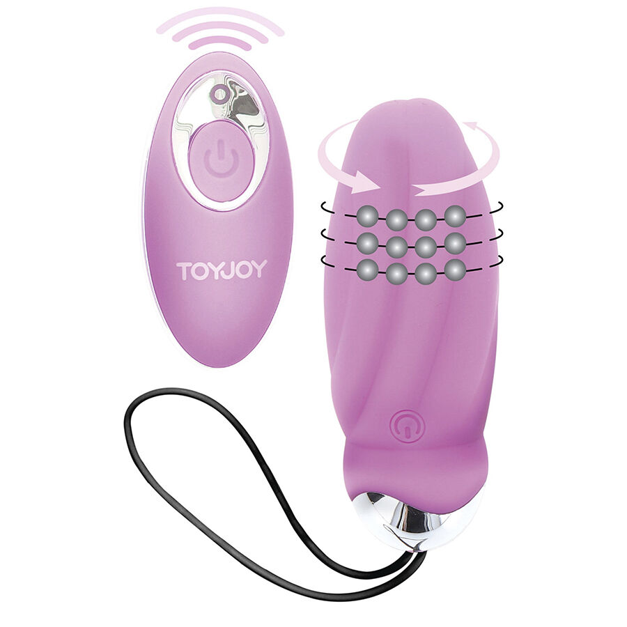 Happiness You Crack Me Up Rosa Vibrator mit Fernbedienung
