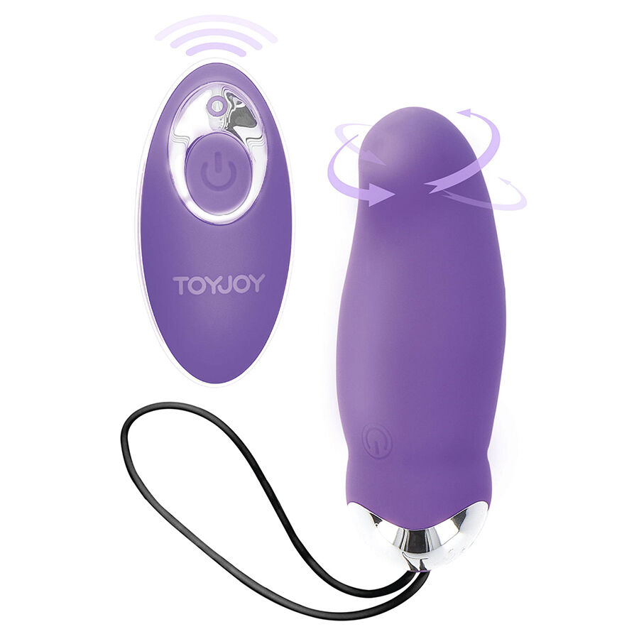 Happiness My Orgasm Eggsplode Lila Vibrator mit Fernbedienung
