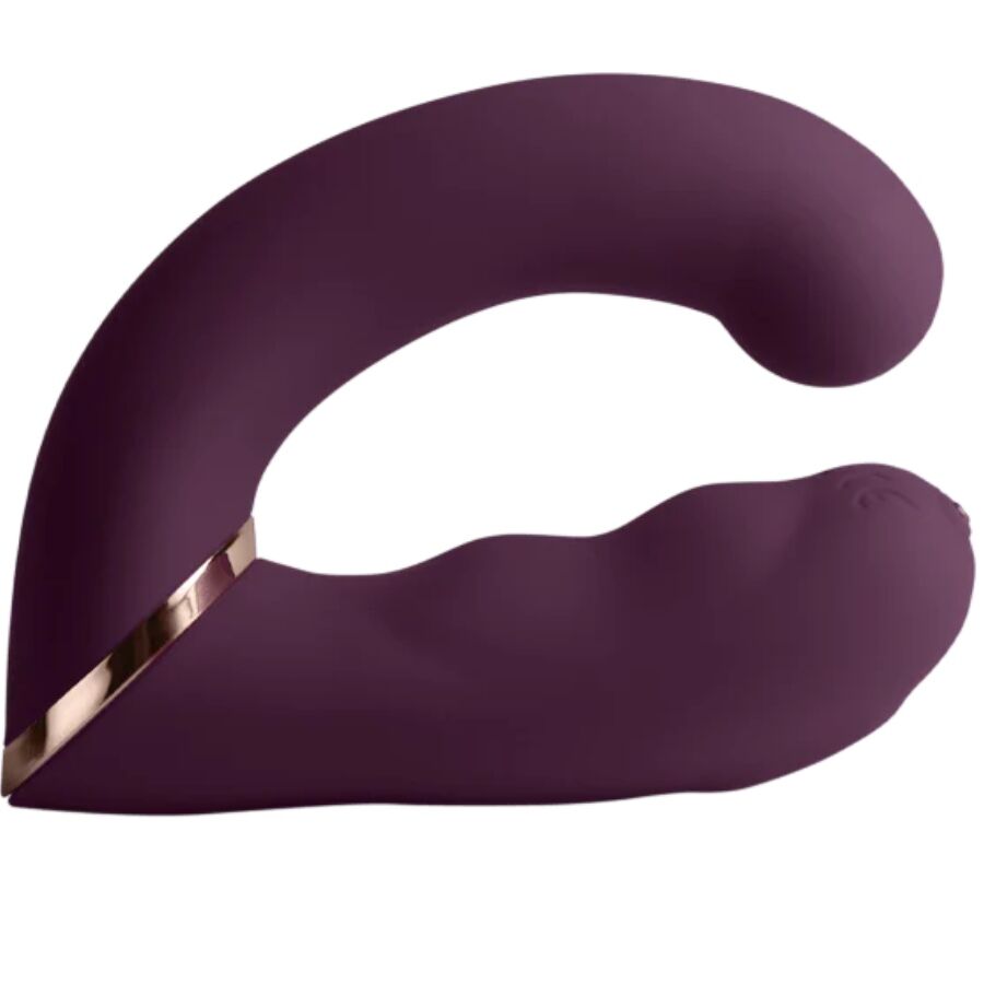 Gemini Dual Vibrator G-Spot Klitoris Stimulator Lila