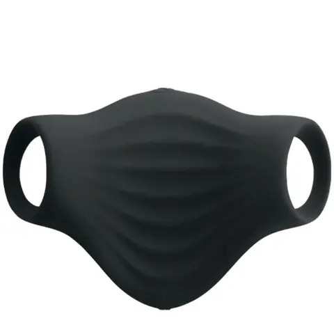 Palm Schwarzer Flexibler Vibrator-Masturbator