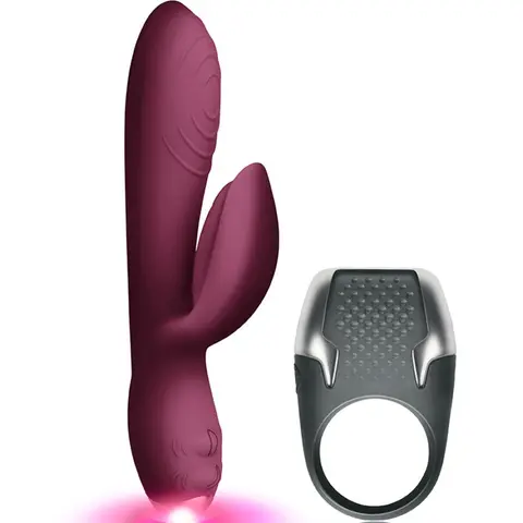 Lamour Kit Rabbit Vibrator + LED-Penisring