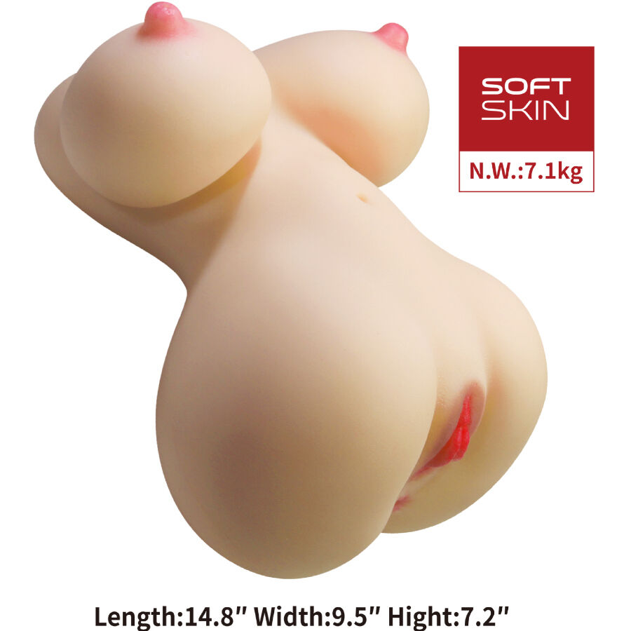 Fiona Realistischer Weiblicher Torso Vagina und Anal 7,1 kg