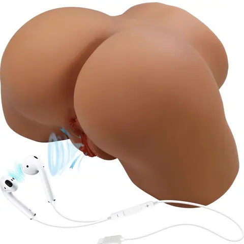 Sophia Realistischer Weiblicher PO-Vibrator und Sauger mit Ton 5,5 kg