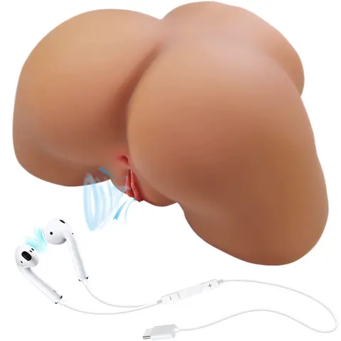 Ilana Realistischer Weiblicher PO-Vibrator und Sauger mit Ton 6,8 kg