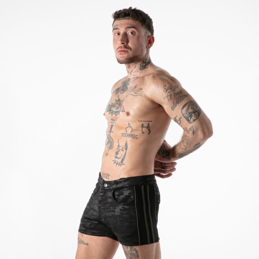 LOCKER GEAR - FULL MILITARY ACCESS SHORT BLACK L