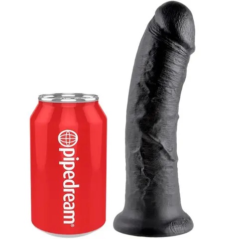 8 Dildo Schwarz 20,3 cm