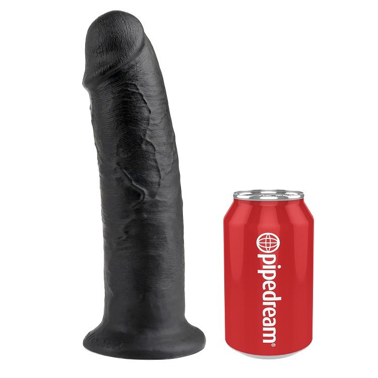 KING COCK - DILDO SCHWARZ 25 CM