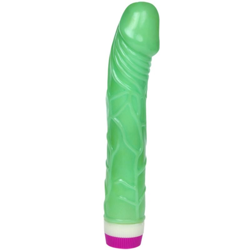 Wellen des Vergnügens Vibrator 23 cm Grün