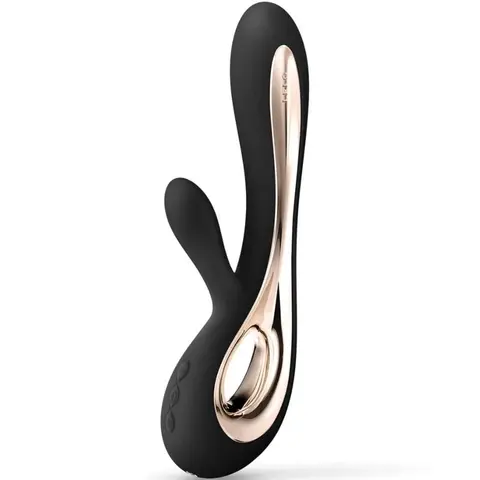 Soraya 2 Schwarzer Kaninchenvibrator