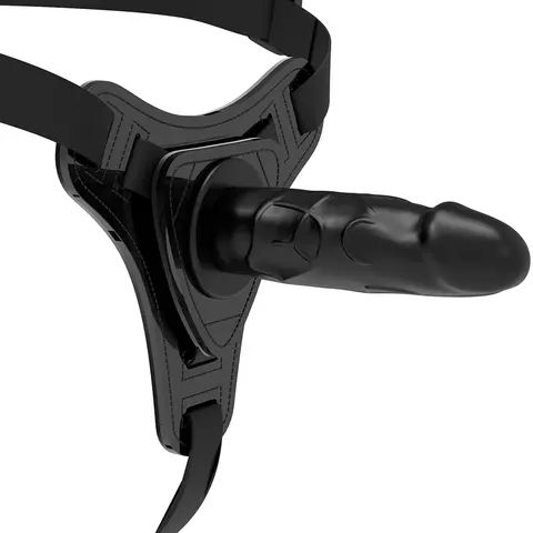 Realistisches Schwarzes Silikon 15 cm