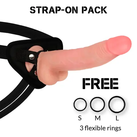 Harness + Dual Density Leopard 23 cm -O- 4,77 cm